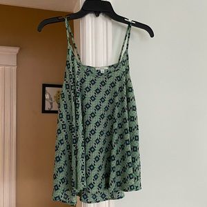 Flowy silky top - perfect for casual outings!